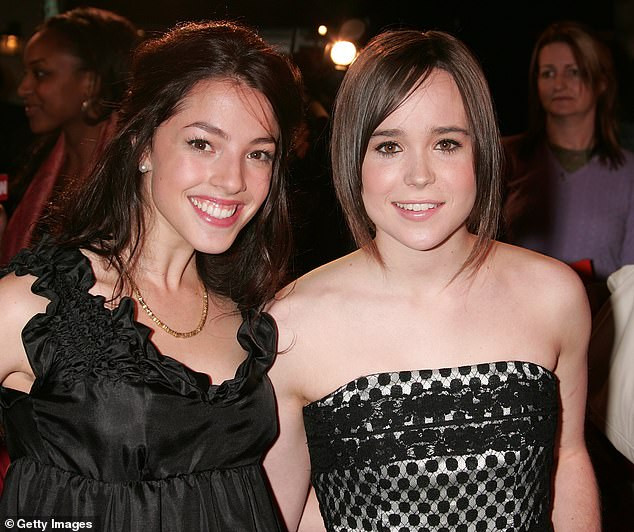 Elliot Page and Olivia Thirlby at the Juno premiere in 2007, marking their on-screen and off-screen connection