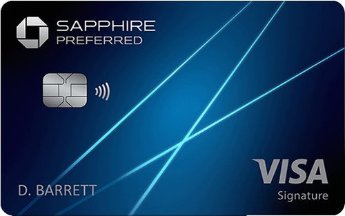 Image of Chase Sapphire Preferred® Card, promoting flexible travel points