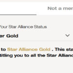 Check your status on the Star Alliance website