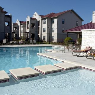 Bobcat Village student apartments at Texas State University San Marcos, village style student living