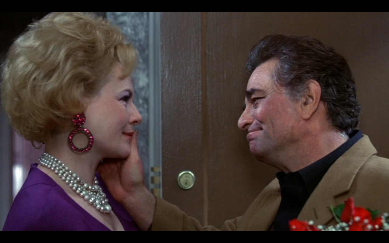 Brenda Vaccaro and Peter Falk in a scene from Cookie