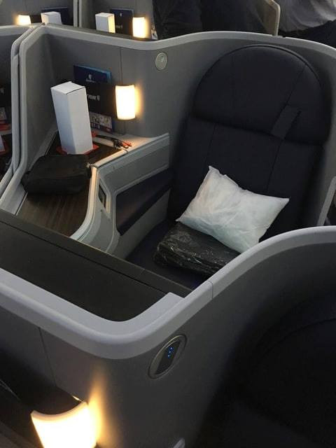 Egyptair 787 business