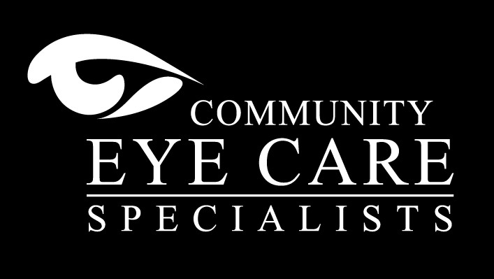 Community Eye Care Specialists logo promoting local eye care experts