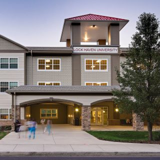 Fairview Suites at Lock Haven University, providing suite-style student residences on campus