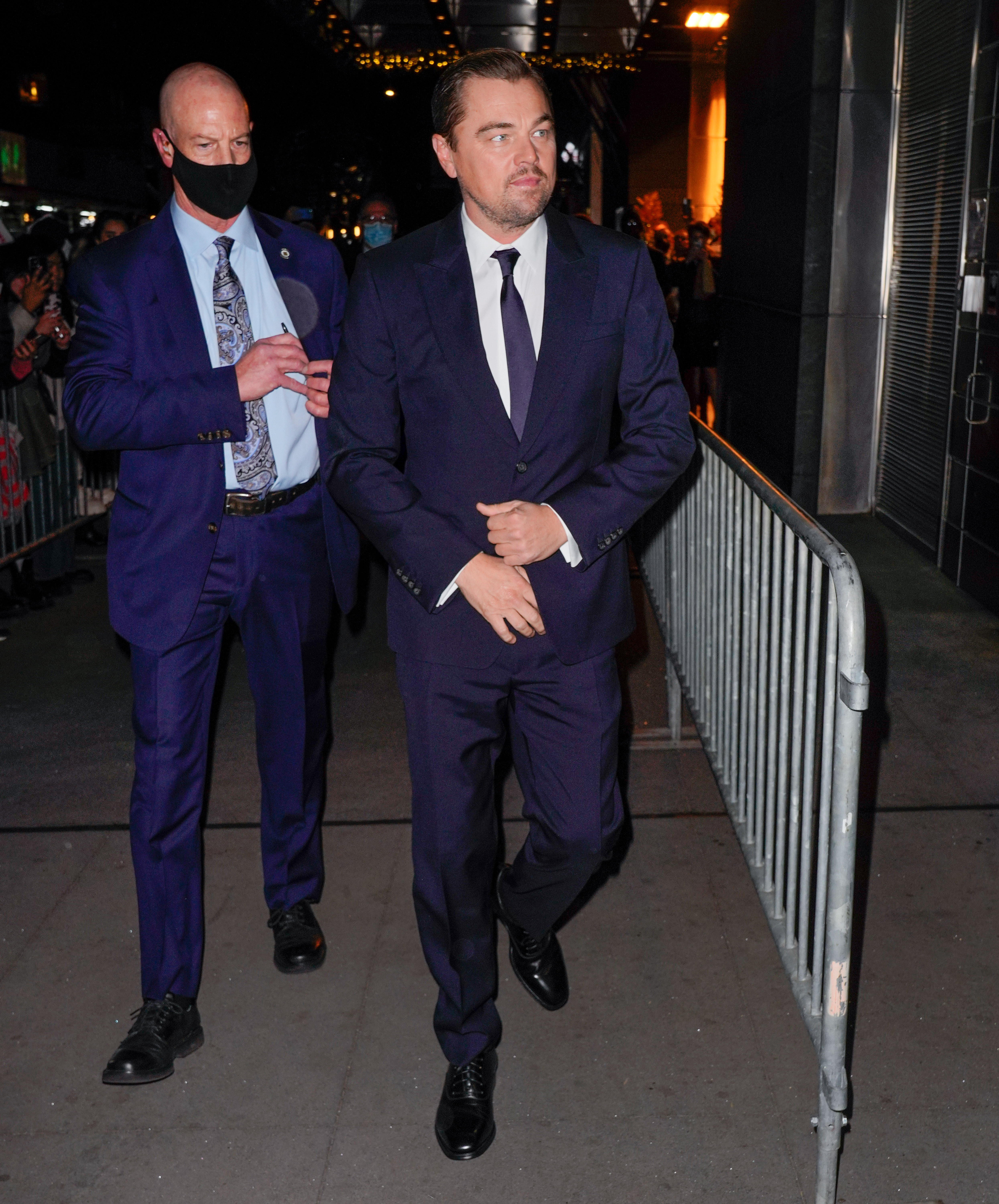 Leonardo DiCaprio is seen out in New York City.