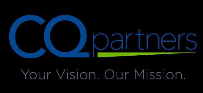 CQ Partners logo representing the merged entity of Consult YHN and EarQ, providing comprehensive business support for hearing healthcare professionals.