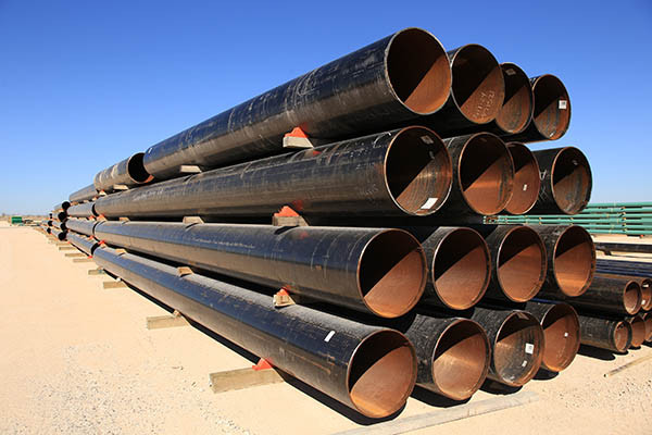 Large Diameter Steel Pipes Ready for Deployment in the Oil and Gas Industry