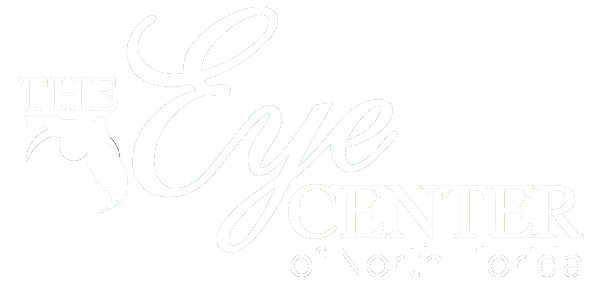 Eye Center of North Florida logo promoting eye care services in North Florida
