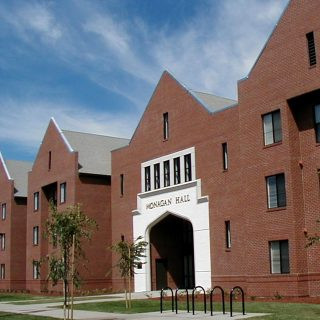 Monagan Hall at University of the Pacific, traditional student hall style housing