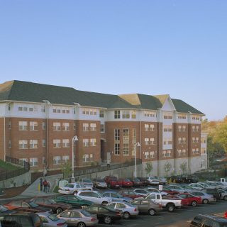 Oak Street Hall at University of Missouri Kansas City, modern hall style student accommodation