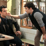 David Krumholtz and Michael Urie showcasing their on-screen partnership in the Partners TV series.