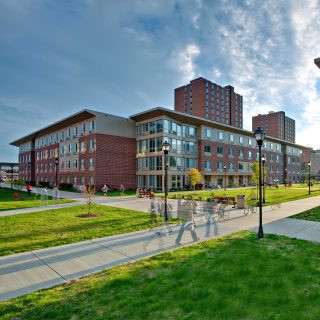 North and South Residence Halls at Marshall University, providing comprehensive on-campus housing solutions