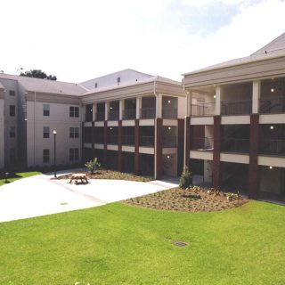 Southern Pines and Southern Courtyard at Georgia Southern University, multiple housing options for students