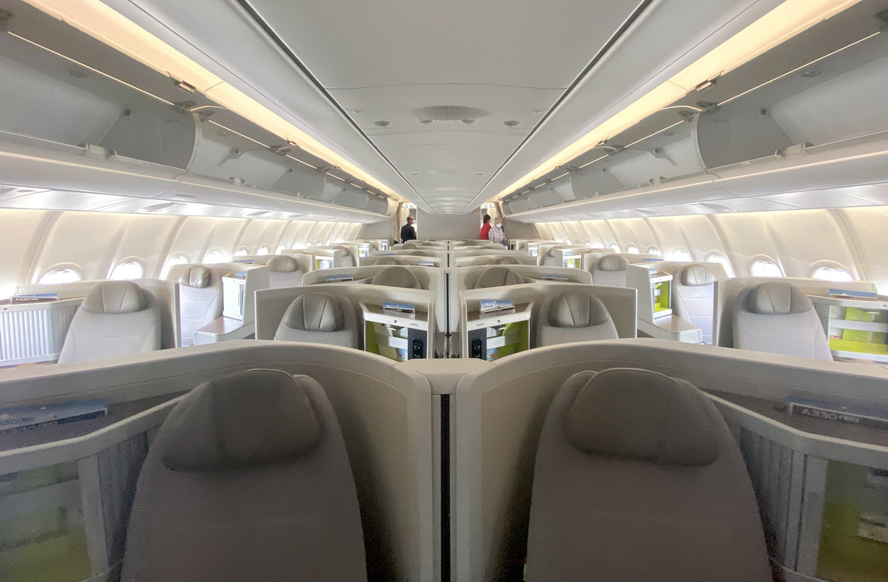 TAP Air Portugal A330-900neo business class cabin