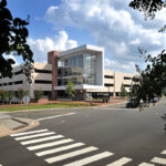 Partners Way Parking Deck Entrance