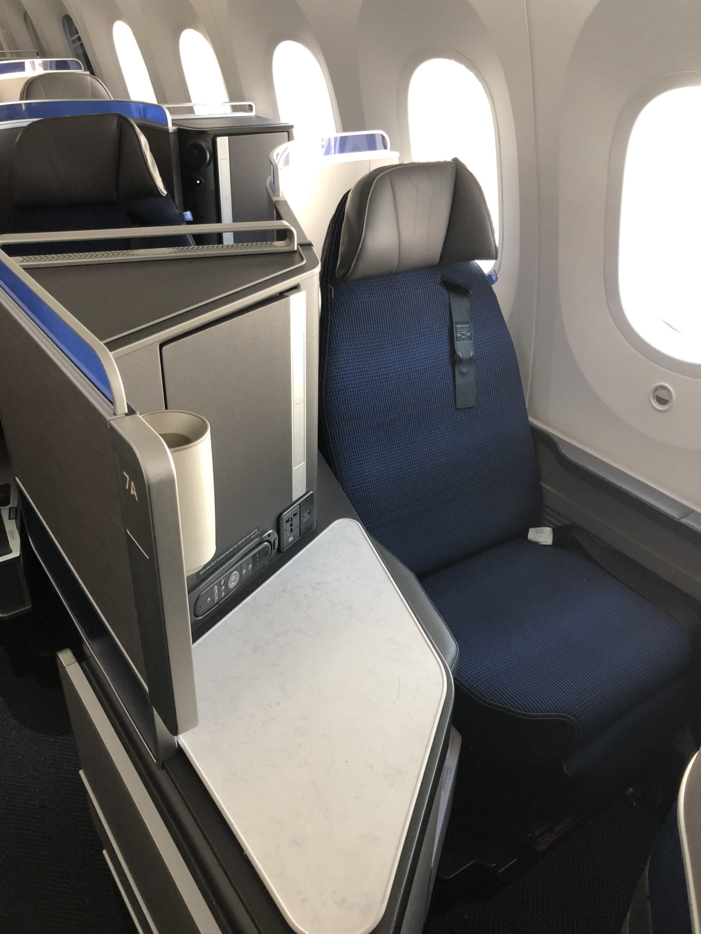 United Polaris 787-10 seat detail