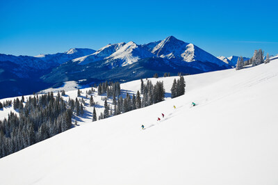 Vail Mountain Legendary Back Bowls: Part of the Expansive Terrain Accessible from the New West Lionshead Base Village Developed by East West Partners.