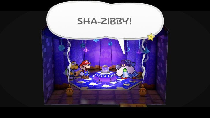 The Up Arrow, found in a chest behind a cracked wall in Hooktail Castle, is required to unlock the second partner upgrade tier in Paper Mario: The Thousand-Year Door.