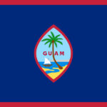 Guam flag representing the local government and tax administration