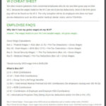 W-2 Cheat Sheet for 2023 Tax Year
