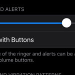 Adjust the ringer and alerts volume slider to increase the iPhone's call sound.