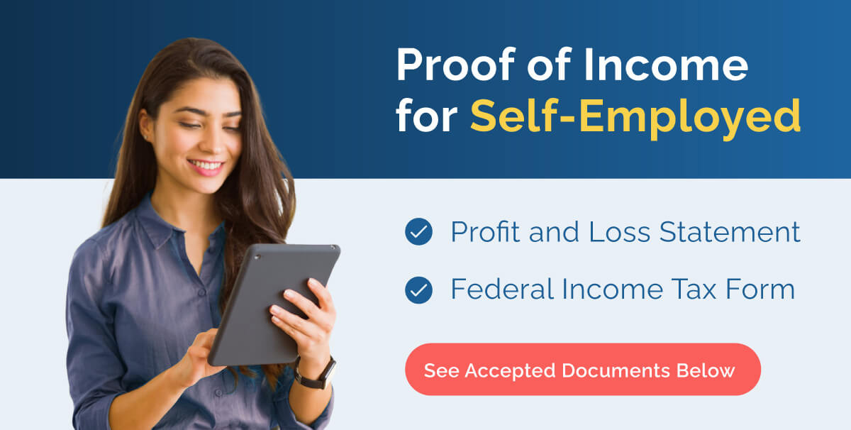 Acceptable Documents for Self-Employed