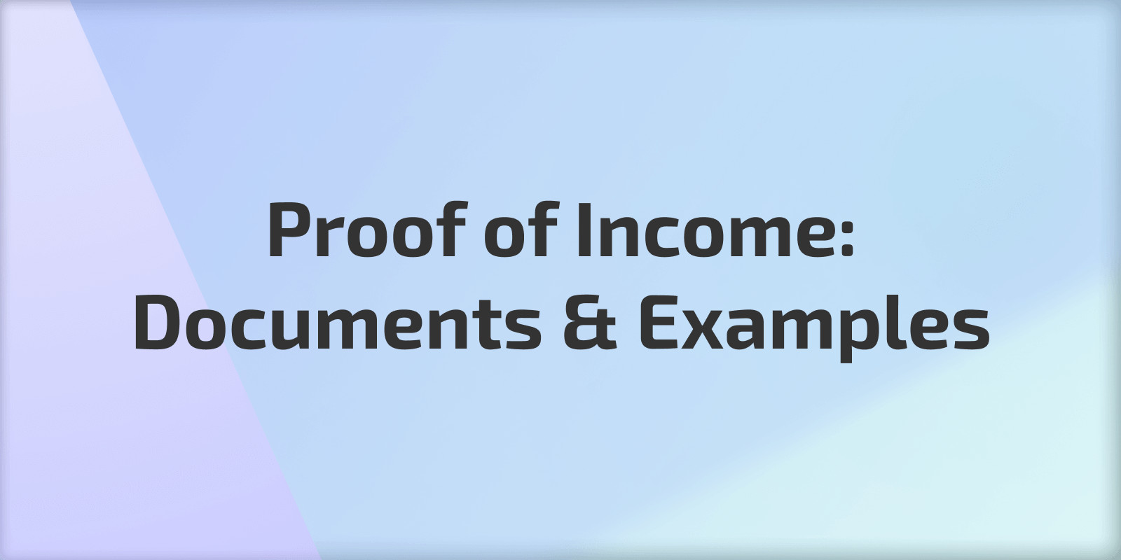 A stack of neatly organized financial documents, representing proof of income.
