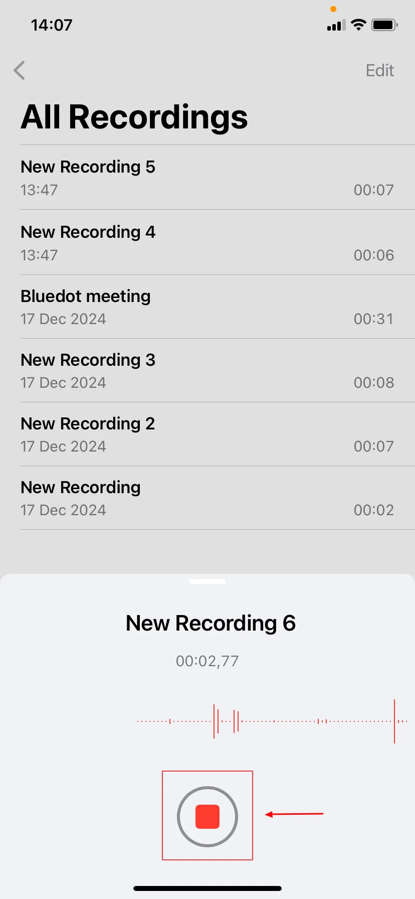 How to stop call recording on iPhone
