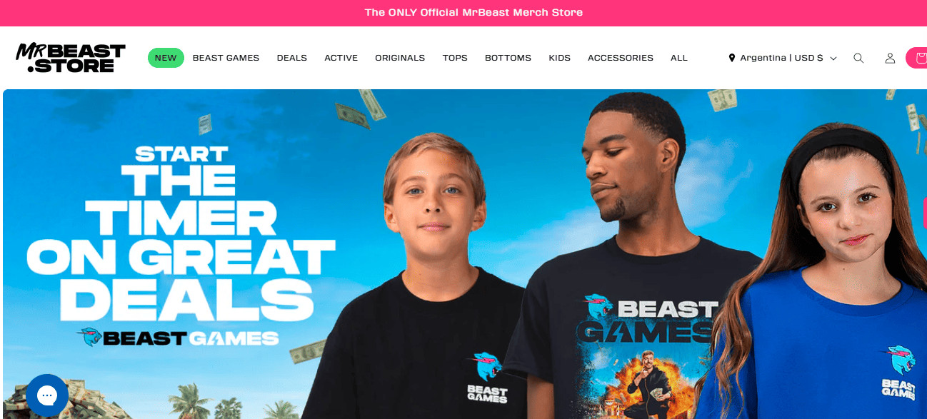MrBeast Store