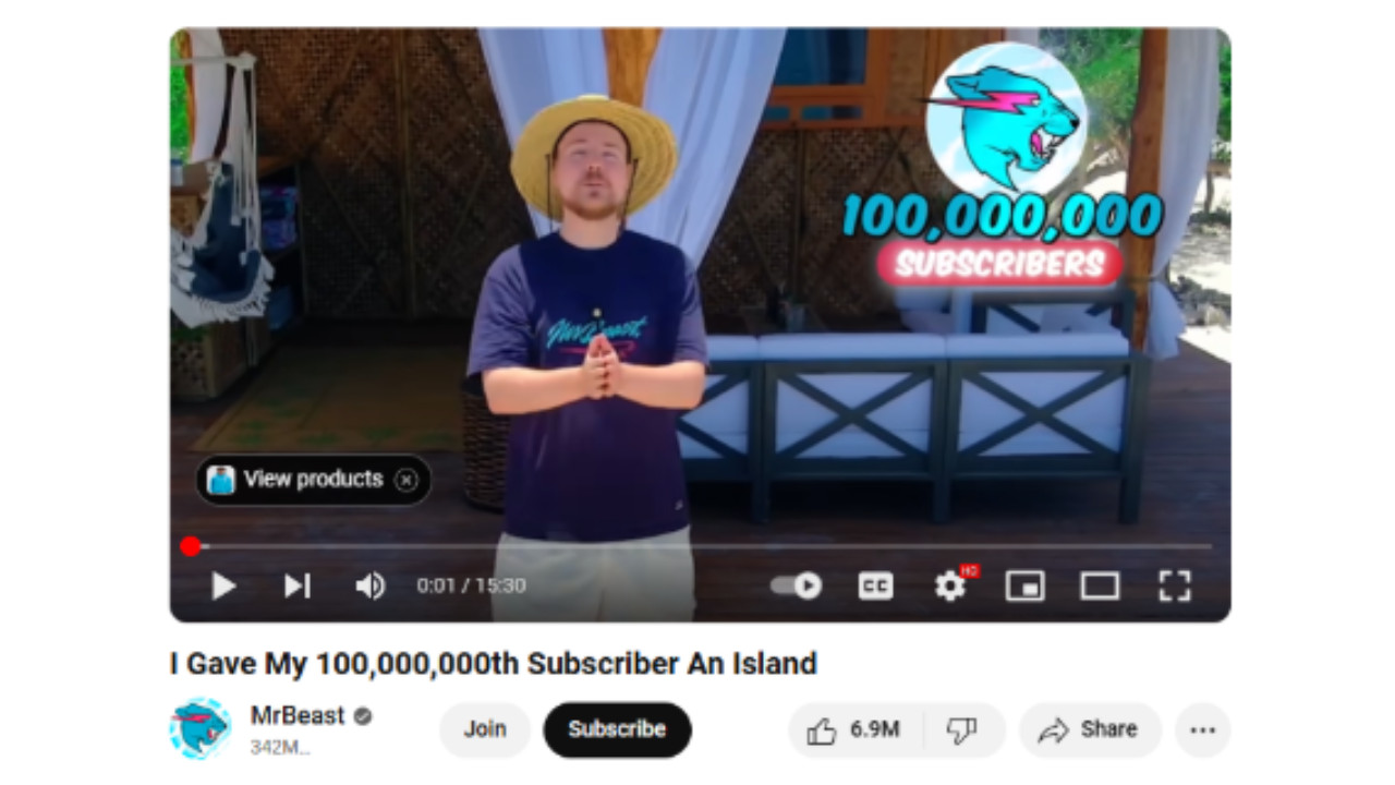 MrBeast + Subs