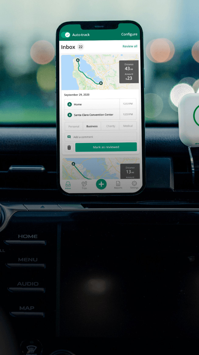 Tracking DoorDash Mileage