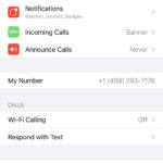 iPhone mute switch silences calls