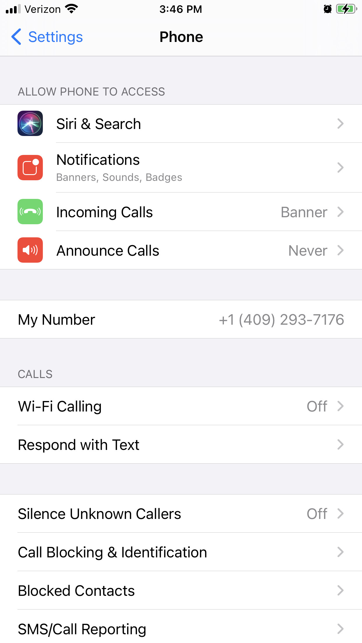 iPhone mute switch silences calls