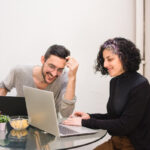 Accountants analyzing depreciation strategies for business assets