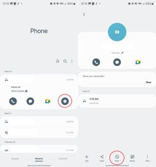 Block specific callers on Samsung phones - 2