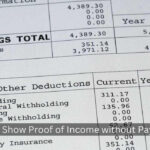 proof of income without pay stubs