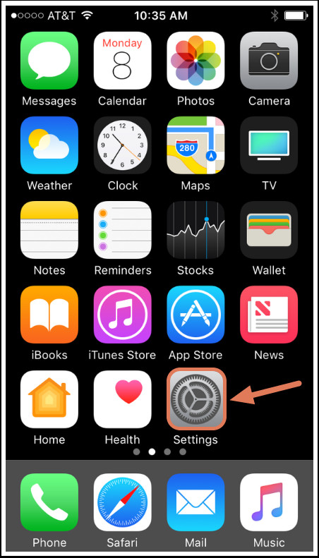 iPhone Settings App Icon