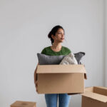 Active-duty military member moving with family