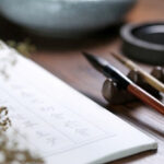 Person calculating taxable income