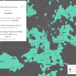 Map Showing Low-Income Communities