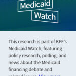 Medicaid provides healthcare services to low-income families across the country.