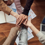 A collaborative meeting between entrepreneurs, showcasing the power of partnership in achieving business success