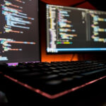 Person searching for affordable housing online