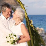 An elderly couple
