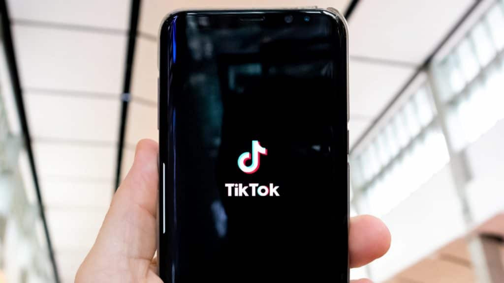 TikTok logo and interface