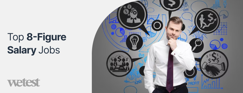 A diverse group of high-achievers, illustrating the broad range of professions capable of earning an 8-figure income
