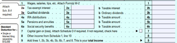 Calculating Gross Income