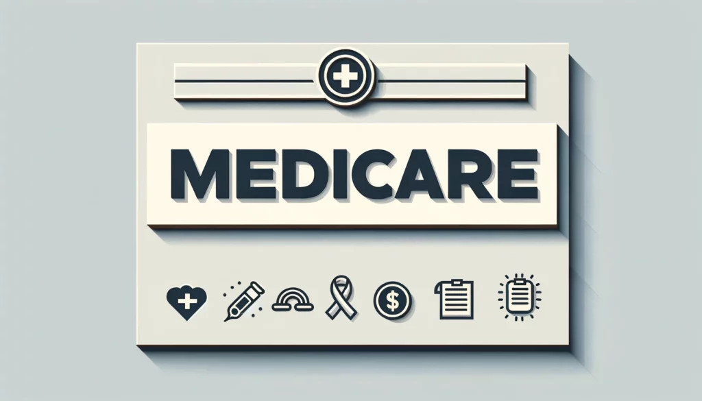 A graphic of a person receiving social security benefits