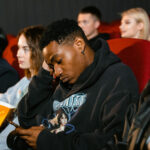 Student Using Laptop For Education