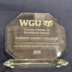 Tarrant County College, a WGU transfer partner, provides high-quality education, preparing students for Bachelor's and Master's degrees at WGU